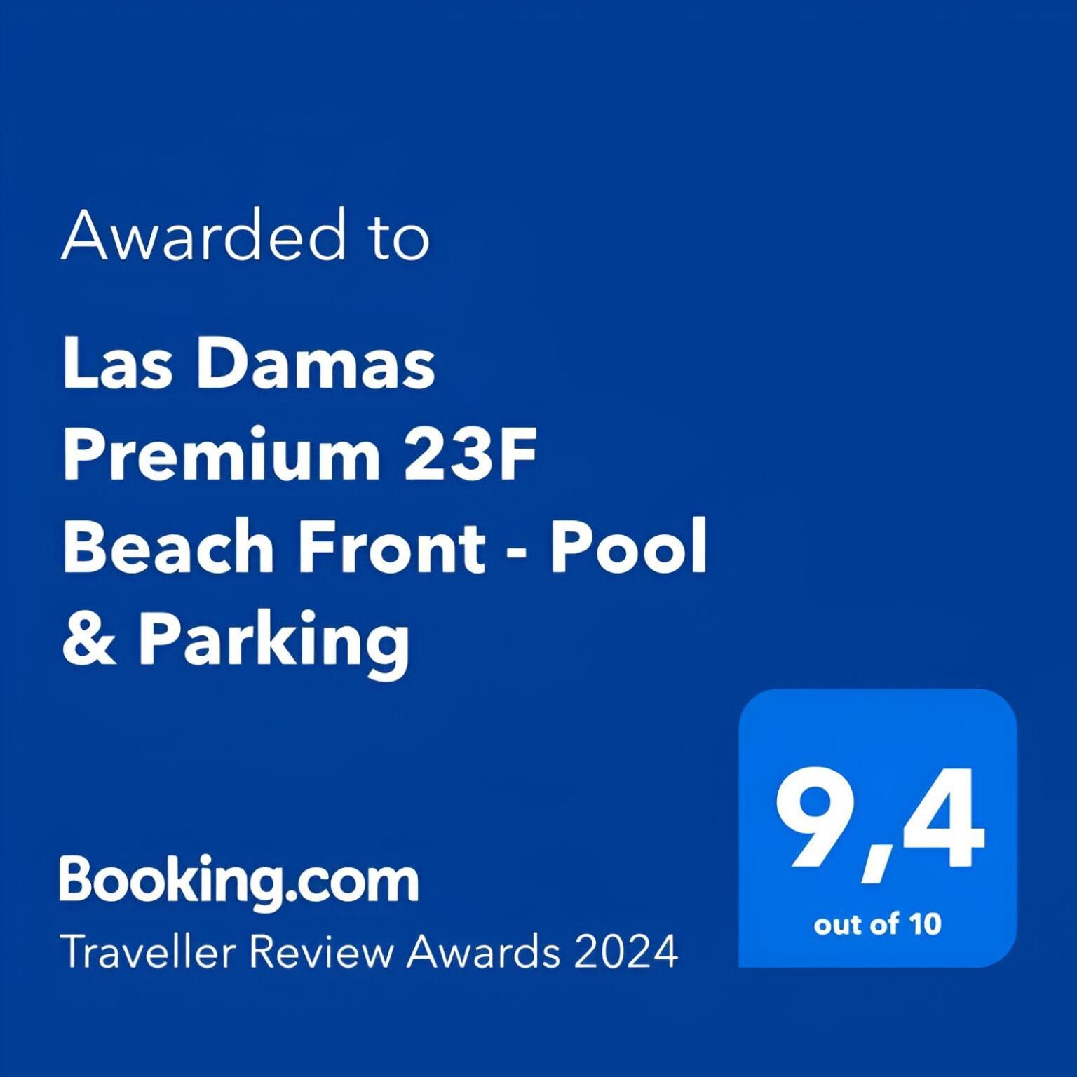 Las Damas Premium 23F Beach Front - Pool & Parking Benidorm Ngoại thất bức ảnh